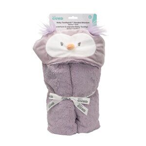 Baby GUND Baby Toothpick Quinn Owl Hooded Blanket Plush, Purple